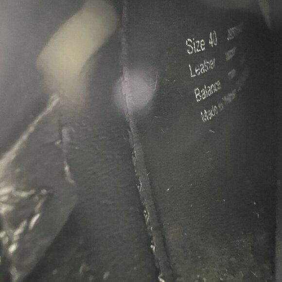 Dansko XP 2.0 8.5 Slip On Work Loafers Black Leather Platform Clog Dress Shoes - Picture 13 of 15